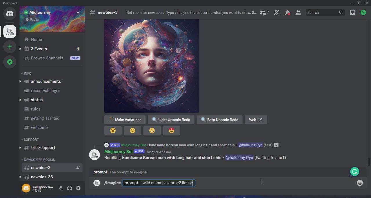 Midjourney AI人工智能艺术图片从入门到高级创作教程-33节课-中英字幕-墨昀爱搬砖