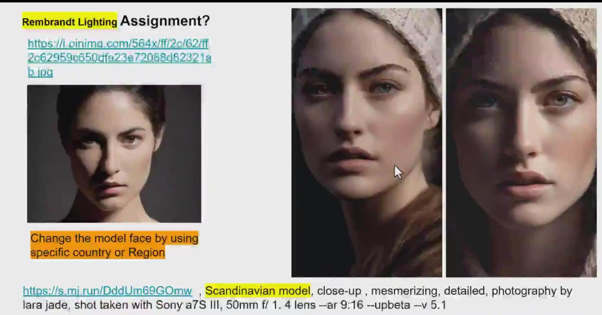 Midjourney v5 ChatGPT 和 Bard AI人工智能人像摄影大师班-15节-中英字幕-墨昀爱搬砖