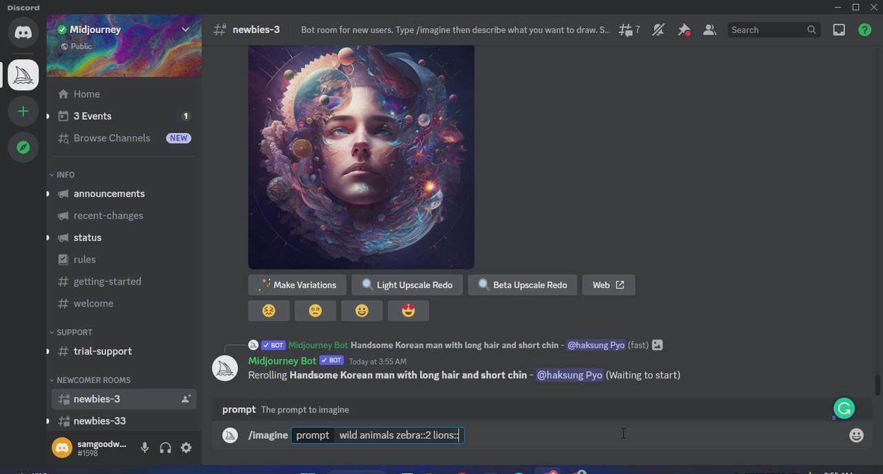 Midjourney AI人工智能艺术图片从入门到高级创作教程-34节课-中英字幕-墨昀爱搬砖