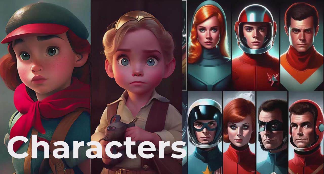 掌握 MidJourney V5 AI + ChatGPT创建一致的角色设计图像-22节课-中英字幕-墨昀爱搬砖