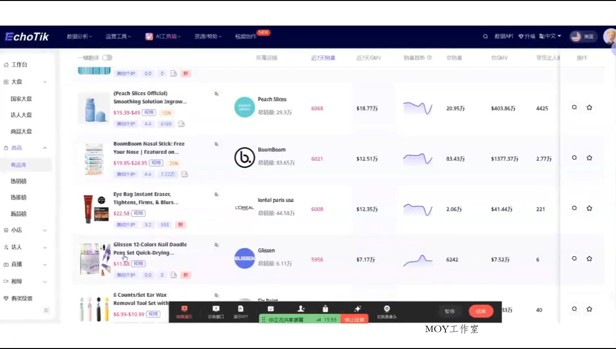 TikTok选品流量算法变现实操-墨昀爱搬砖