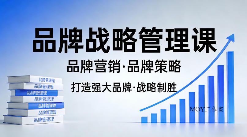 打造强大的品牌!品牌战略管理课,品牌营销,品牌策略