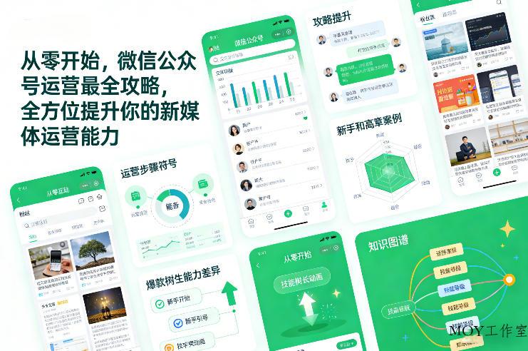 从零开始，微信公众号运营最全攻略，全方位提升你的新媒体运营能力-墨昀爱搬砖