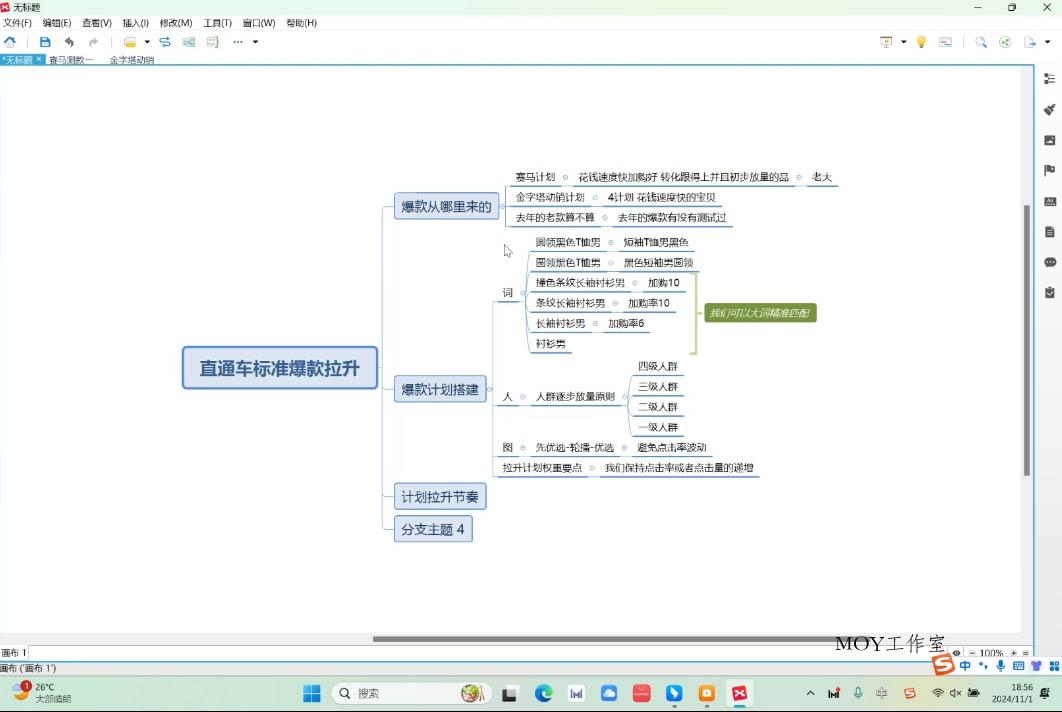 老邓电商·淘宝开店运营教程直通车(更新2026)-墨昀爱搬砖