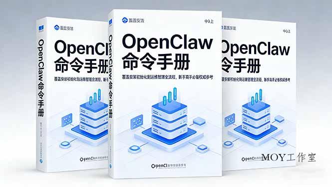 OpenClaw命令手册：覆盖安装初始化到运维管理全流程，新手高手必备权威参考-墨昀爱搬砖